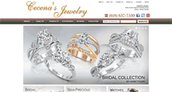 Desktop Screenshot of cecenasjewelry.com